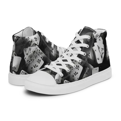 Fortune’s Folly on a Women's High Top Canvas Shoes