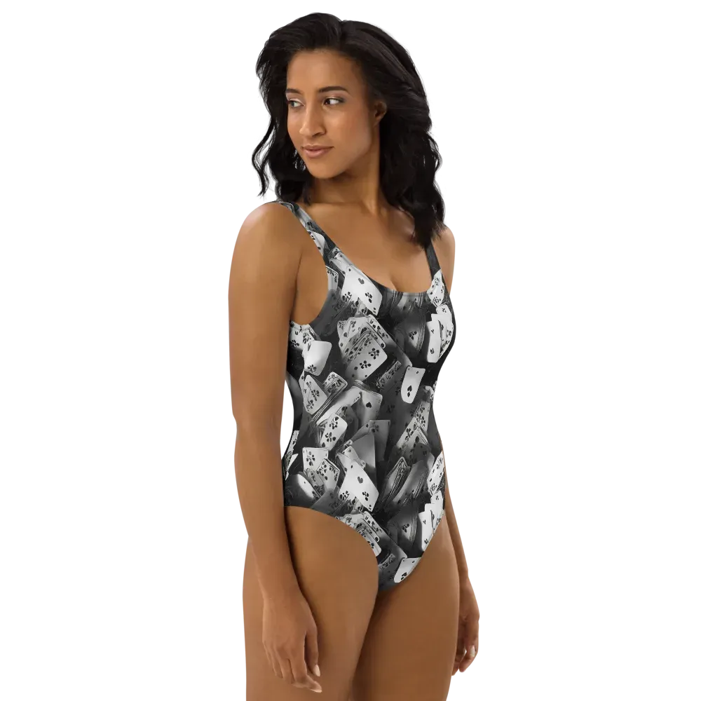 Fortune’s Folly on One-Piece Swimsuit — Right