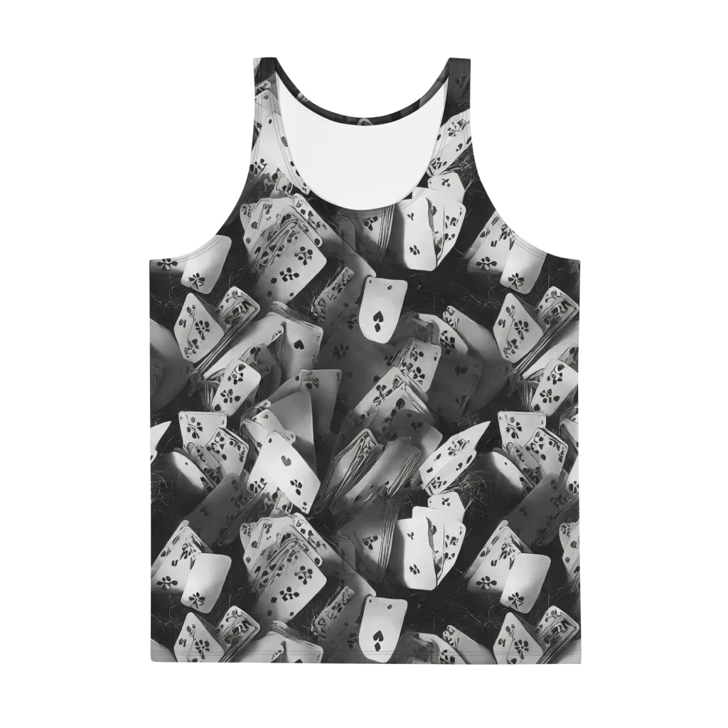 Fortune’s Folly on Men's Tank Top — Front