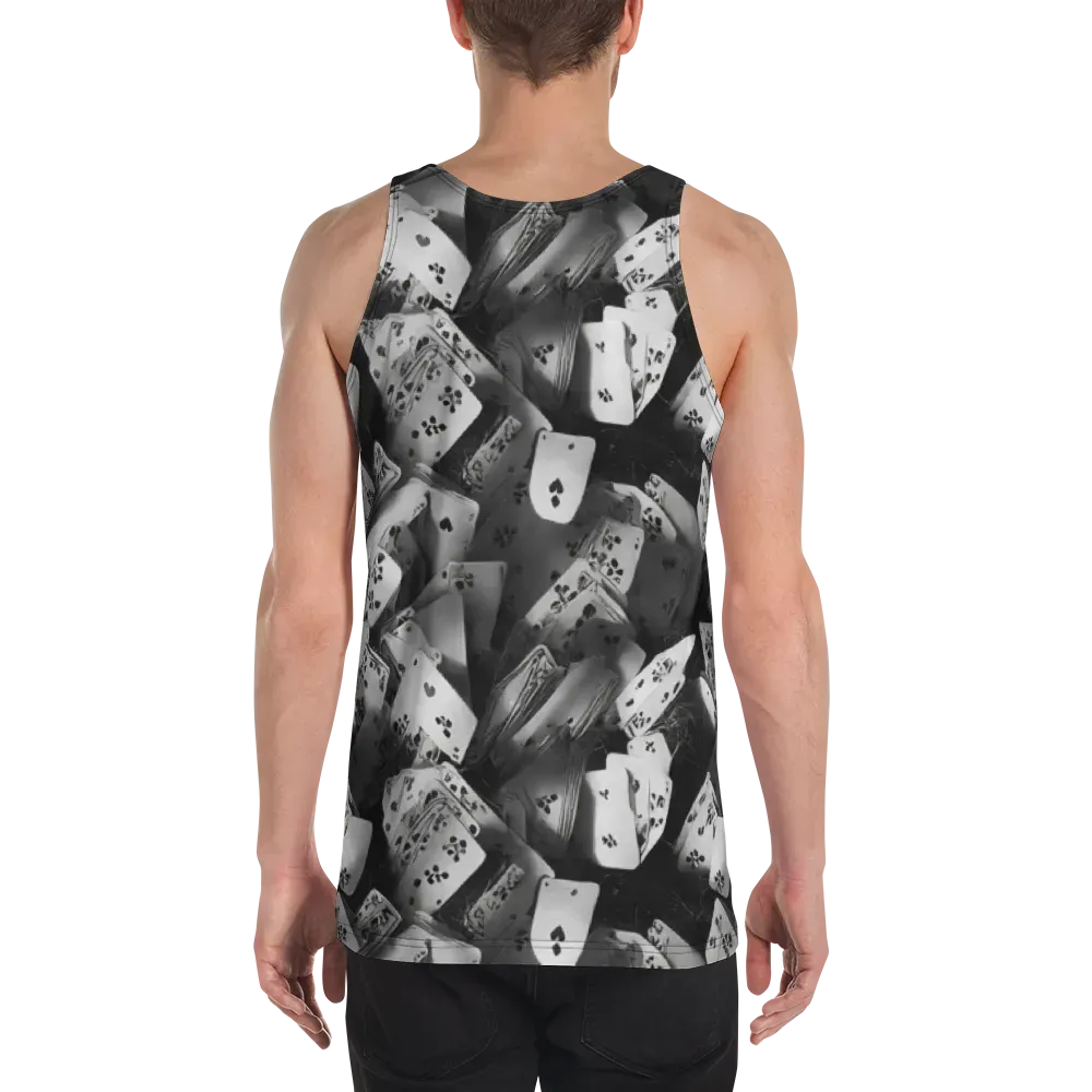 Fortune’s Folly on Men's Tank Top — Back
