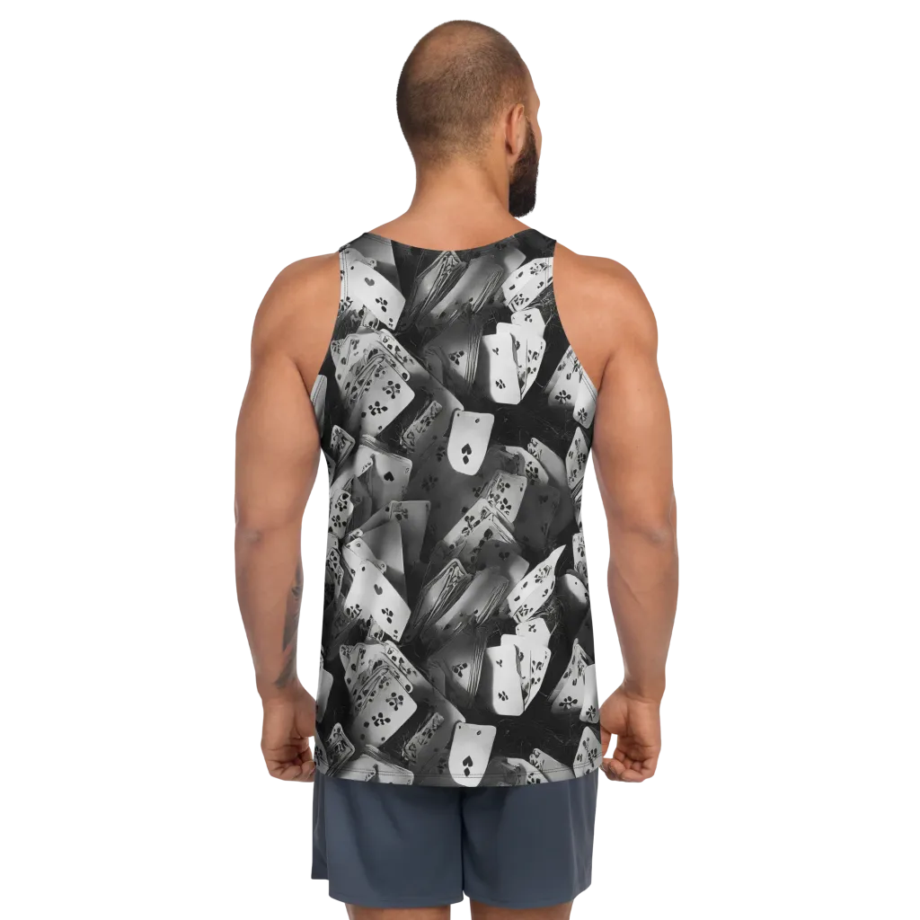 Fortune’s Folly on Men's Tank Top — Back