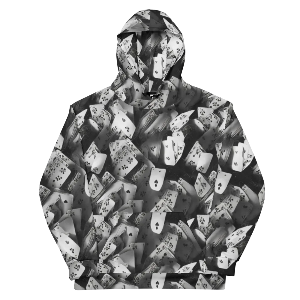 Fortune’s Folly on Cotton Hoodie — Front