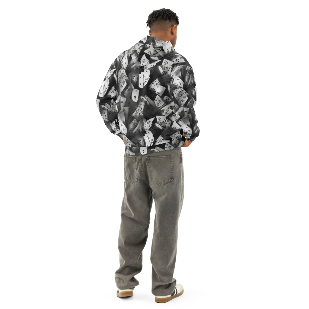 Fortune’s Folly on Cotton Hoodie — Back