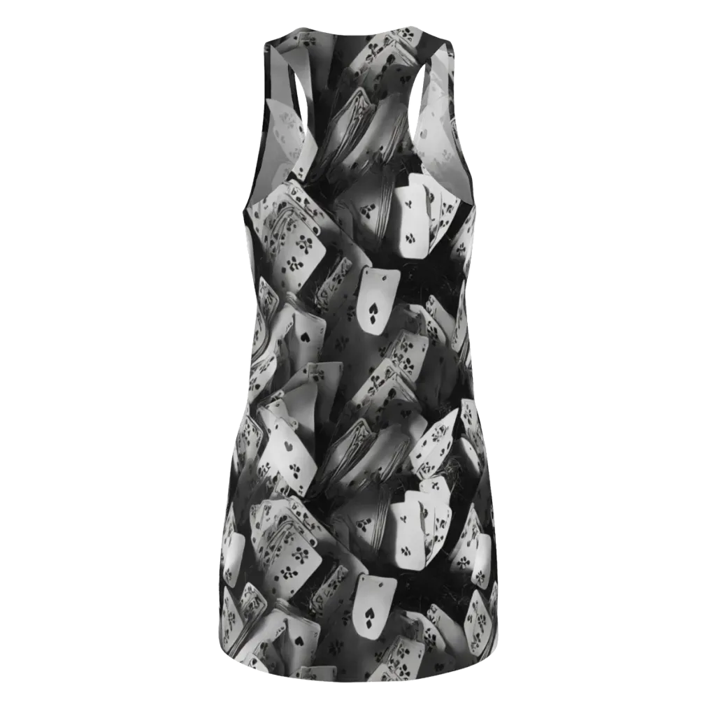 Fortune’s Folly on Racerback Dress — Back