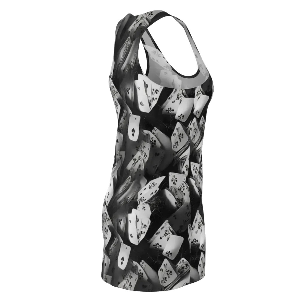 Fortune’s Folly on Racerback Dress — Back Side