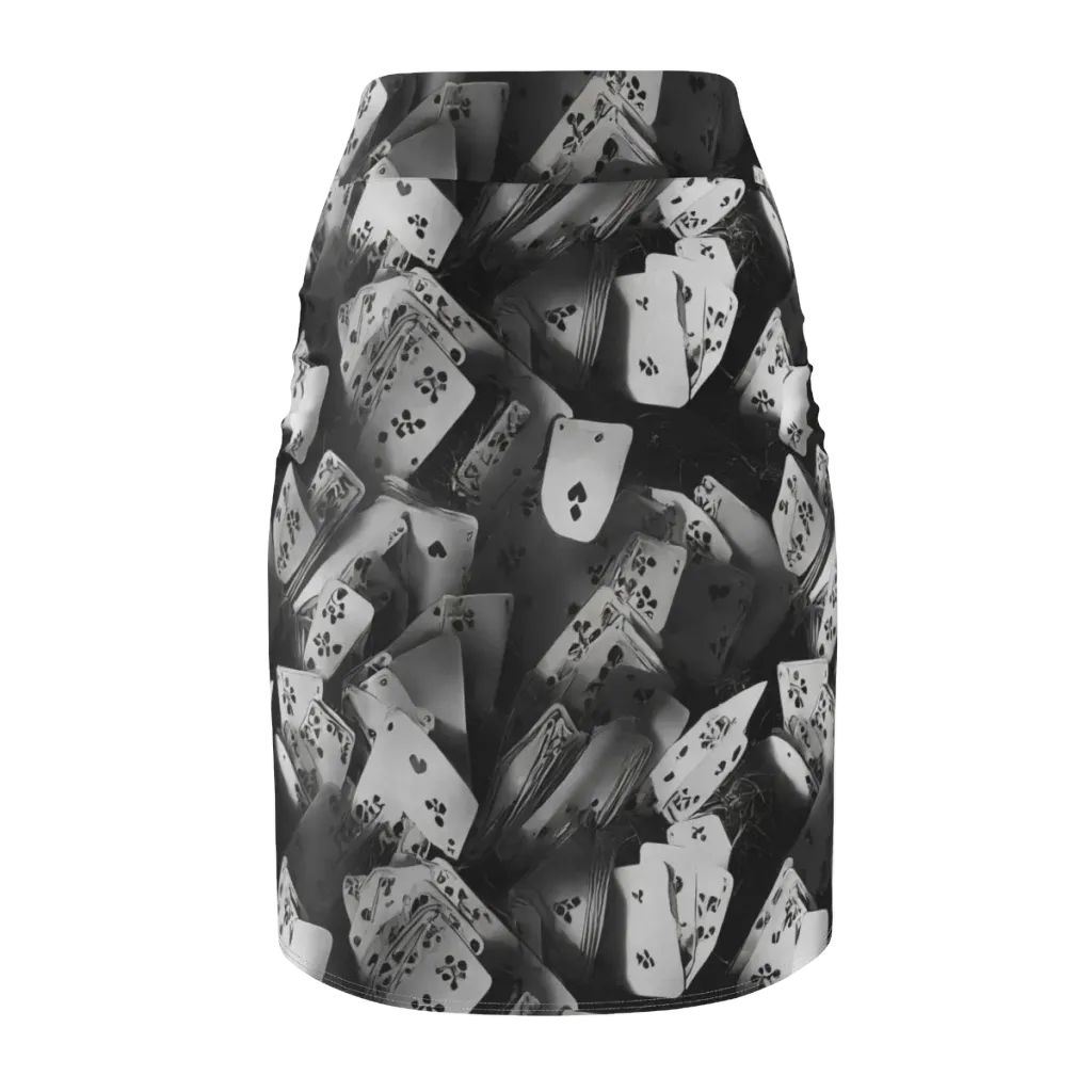 Fortune’s Folly on Pencil Skirt — Back