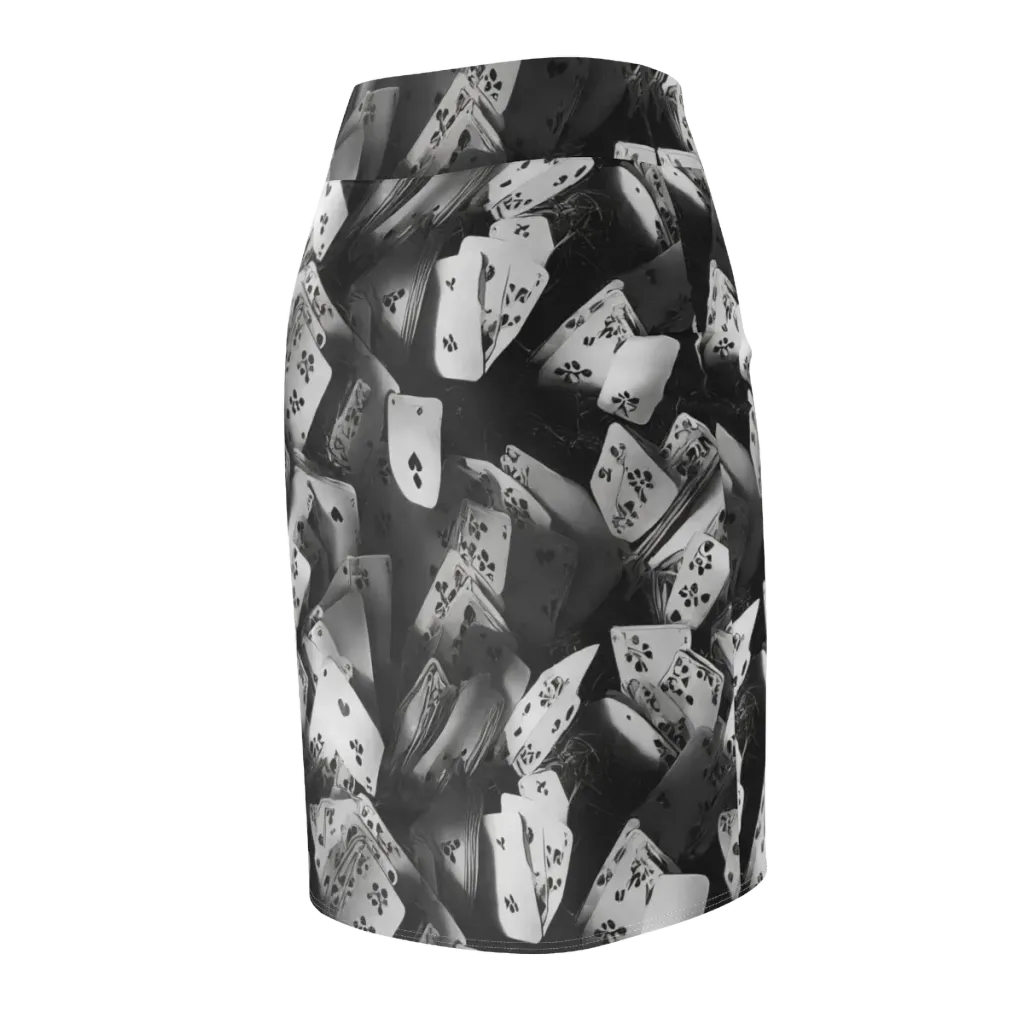 Fortune’s Folly on Pencil Skirt — Back Side