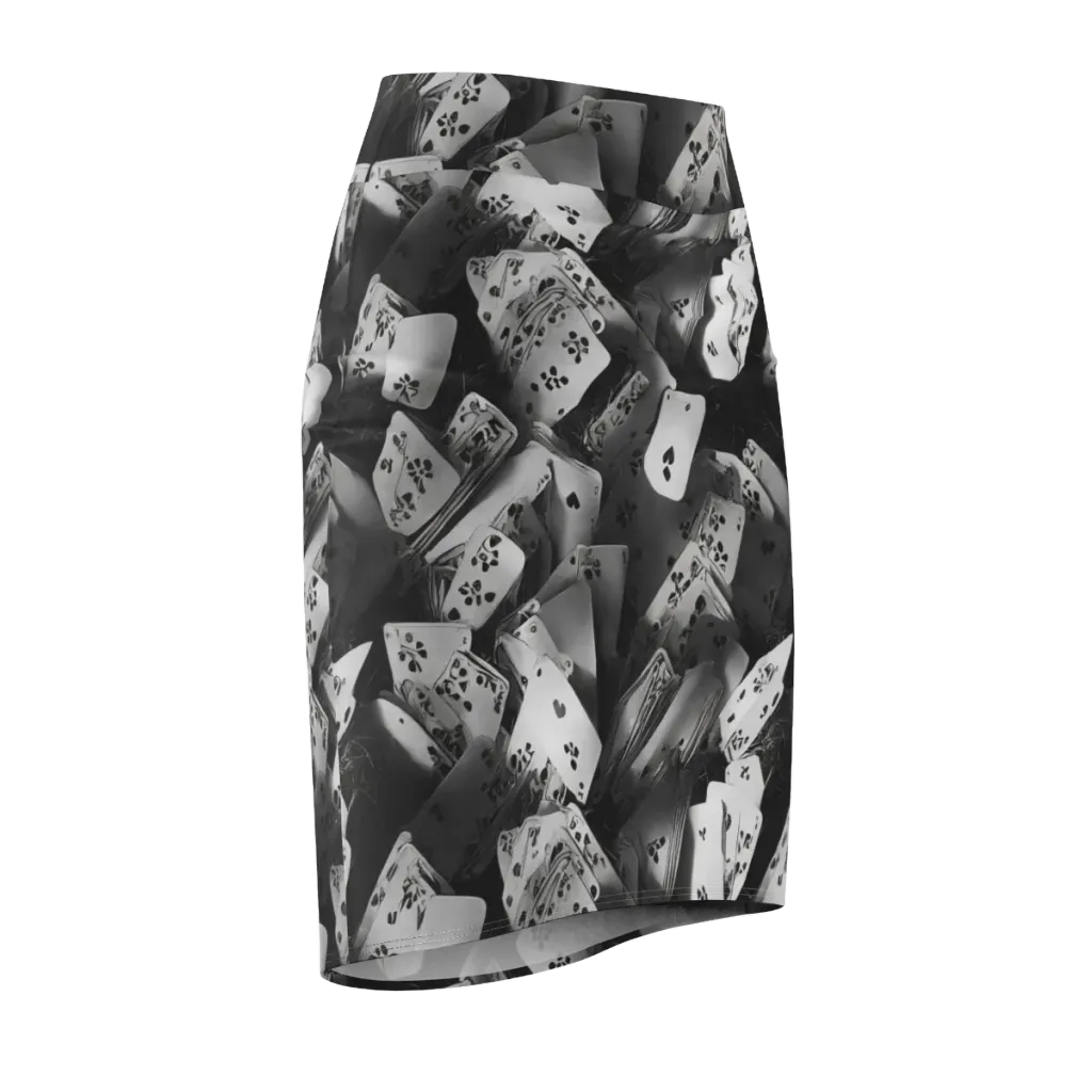 Fortune’s Folly on Pencil Skirt — Front Side