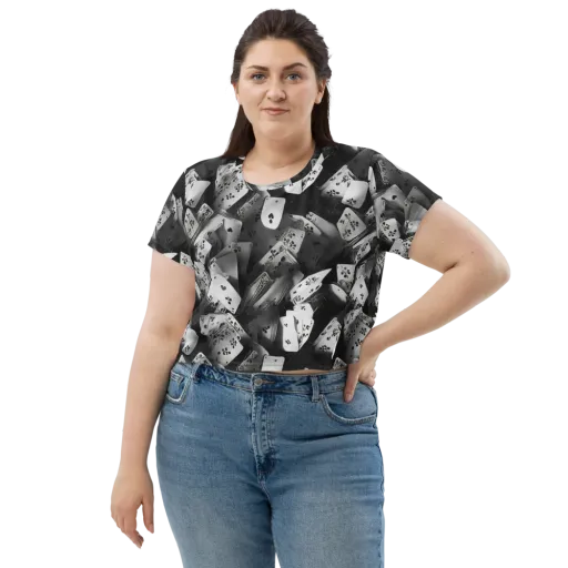 Fortune’s Folly on a Crop Tee