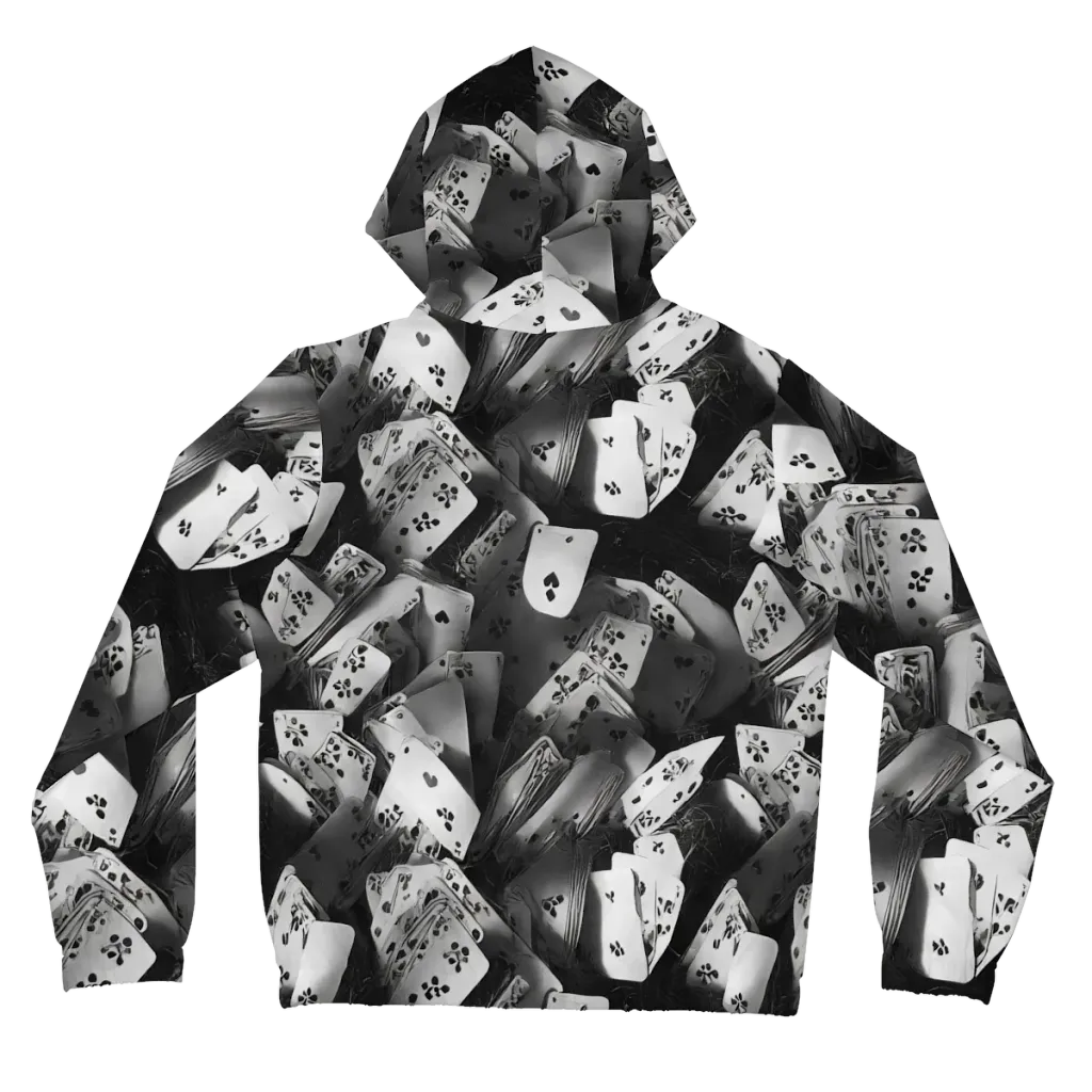 Fortune’s Folly on Women's Full-Zip Hoodie — Back