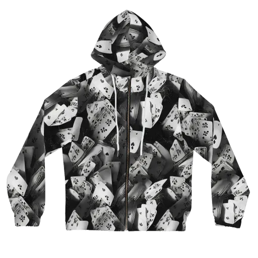 Fortune’s Folly on a Women's Full-Zip Hoodie