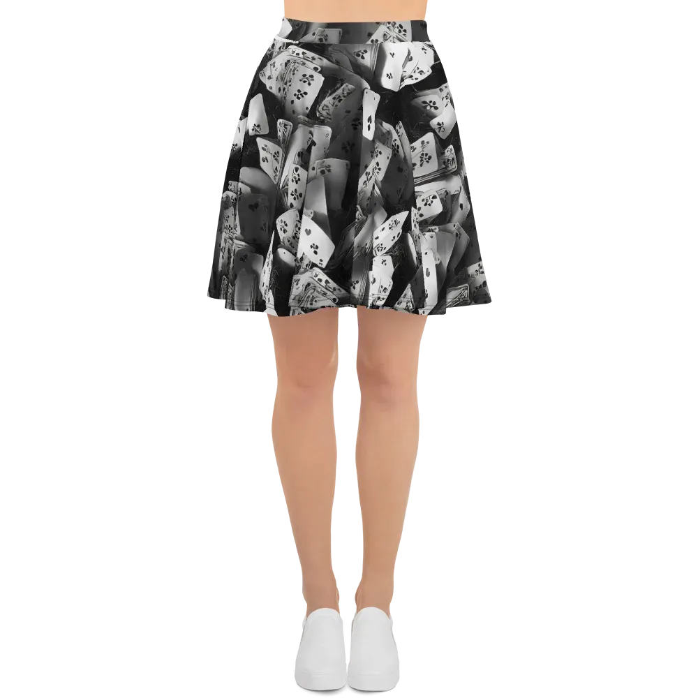 Fortune’s Folly on Skater Skirt — Front
