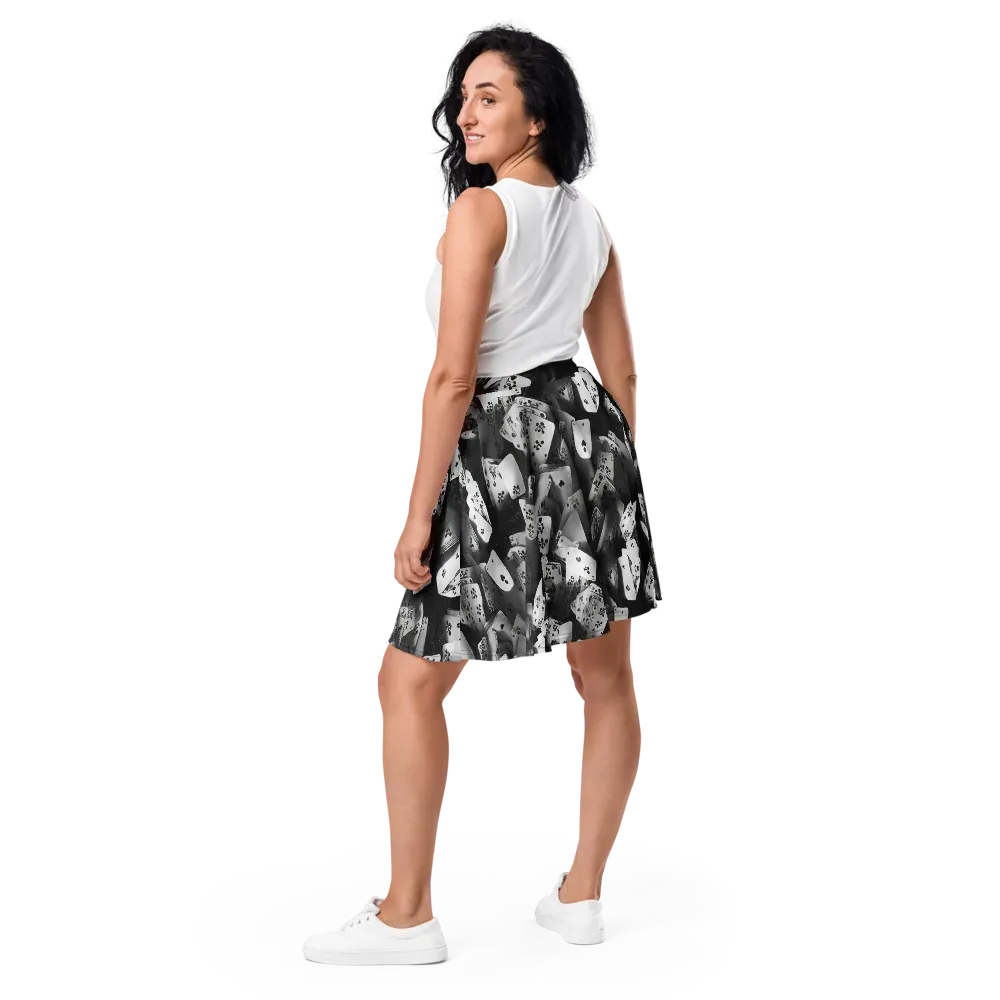 Fortune’s Folly on Skater Skirt — Back