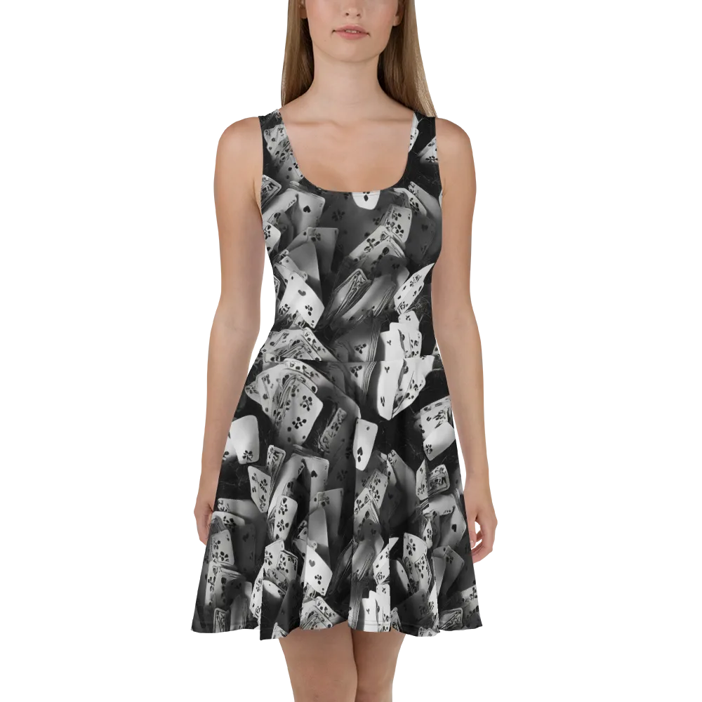Fortune’s Folly on Skater Dress — Front