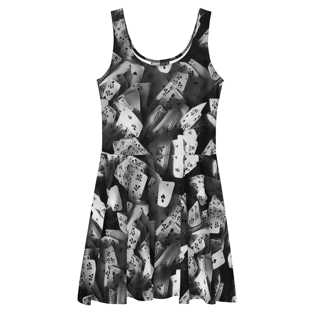 Fortune’s Folly on Skater Dress — Front