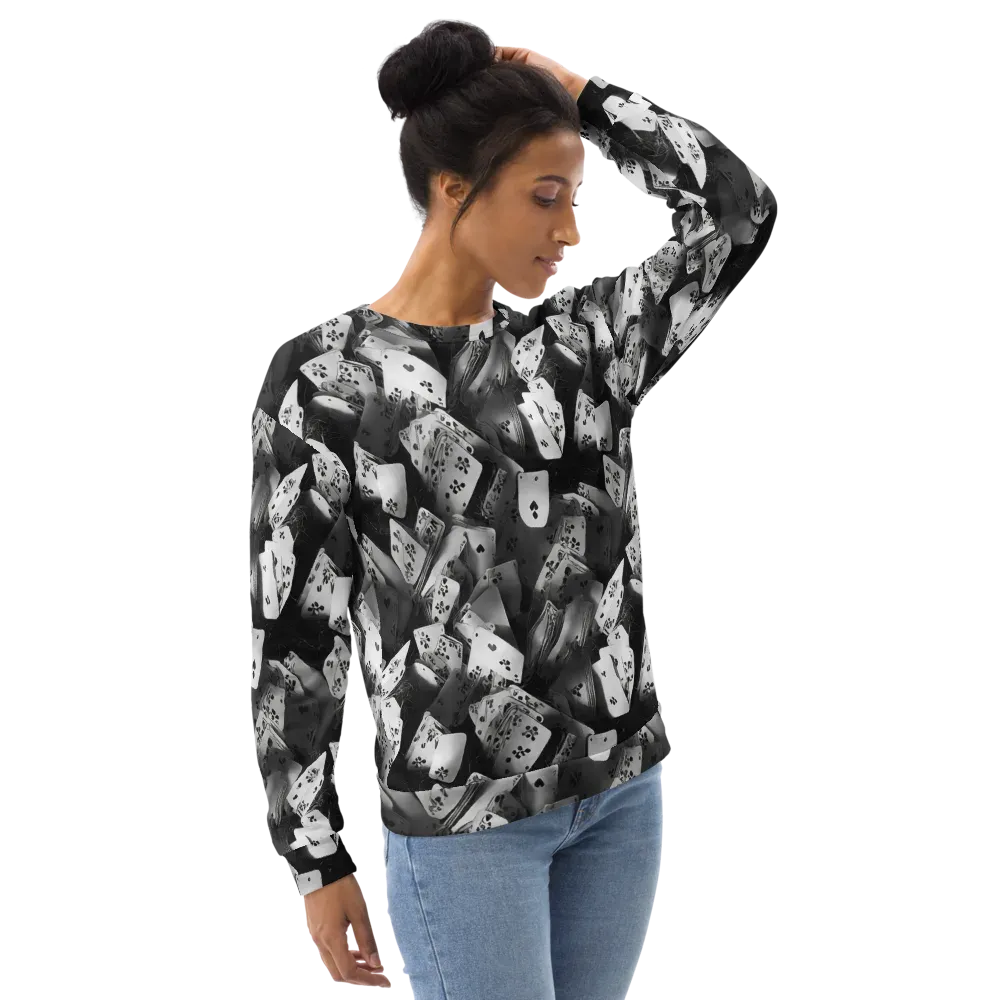 Fortune’s Folly on Sweatshirt — Right Front