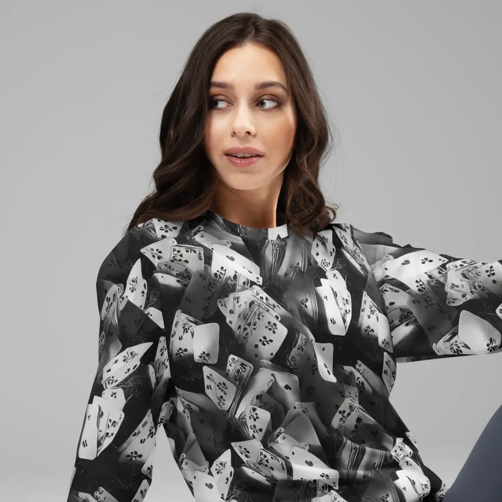Fortune’s Folly on Sweatshirt — Right Front