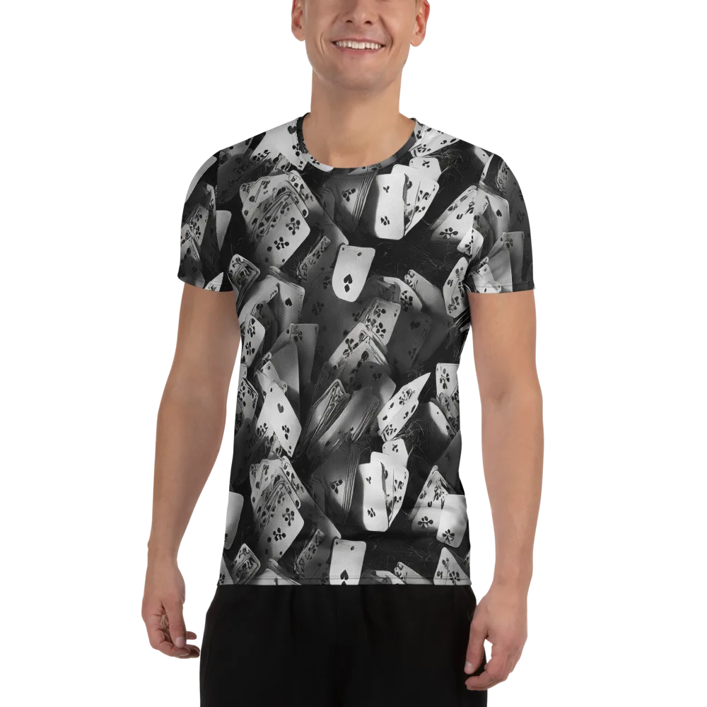 Fortune’s Folly on Men's Athletic T-Shirt — Front