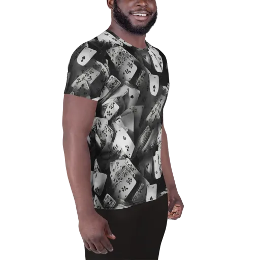 Fortune’s Folly on a Men's Athletic T-Shirt