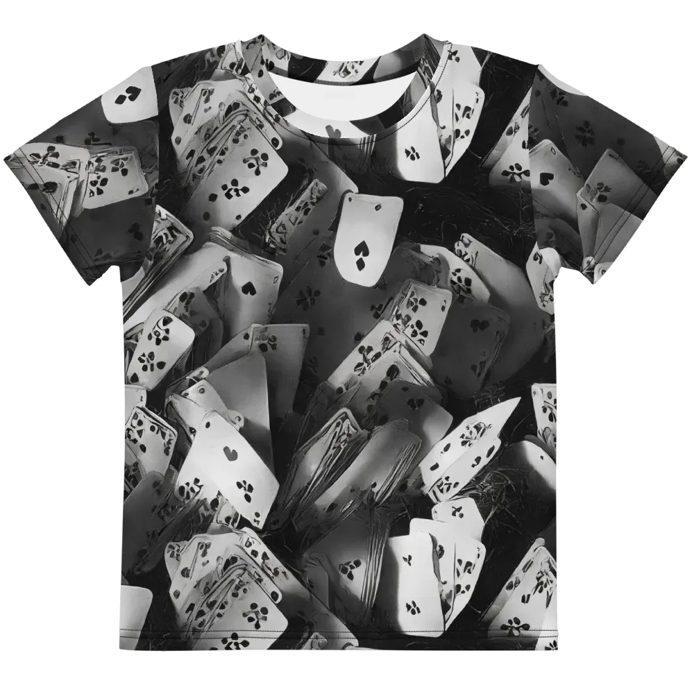 Fortune’s Folly on Kids Crew Neck T-Shirt — Front