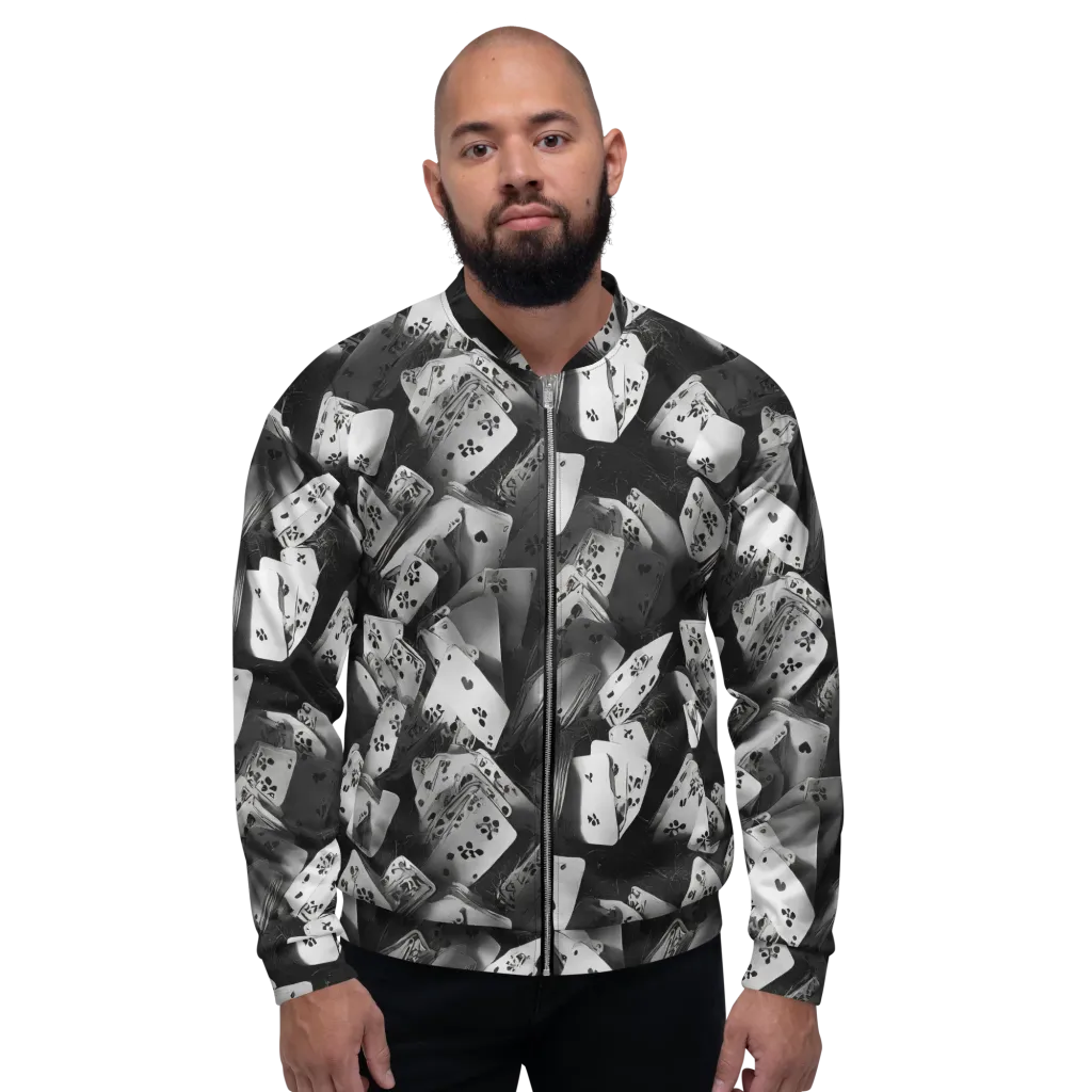 Fortune’s Folly on Bomber Jacket — Front