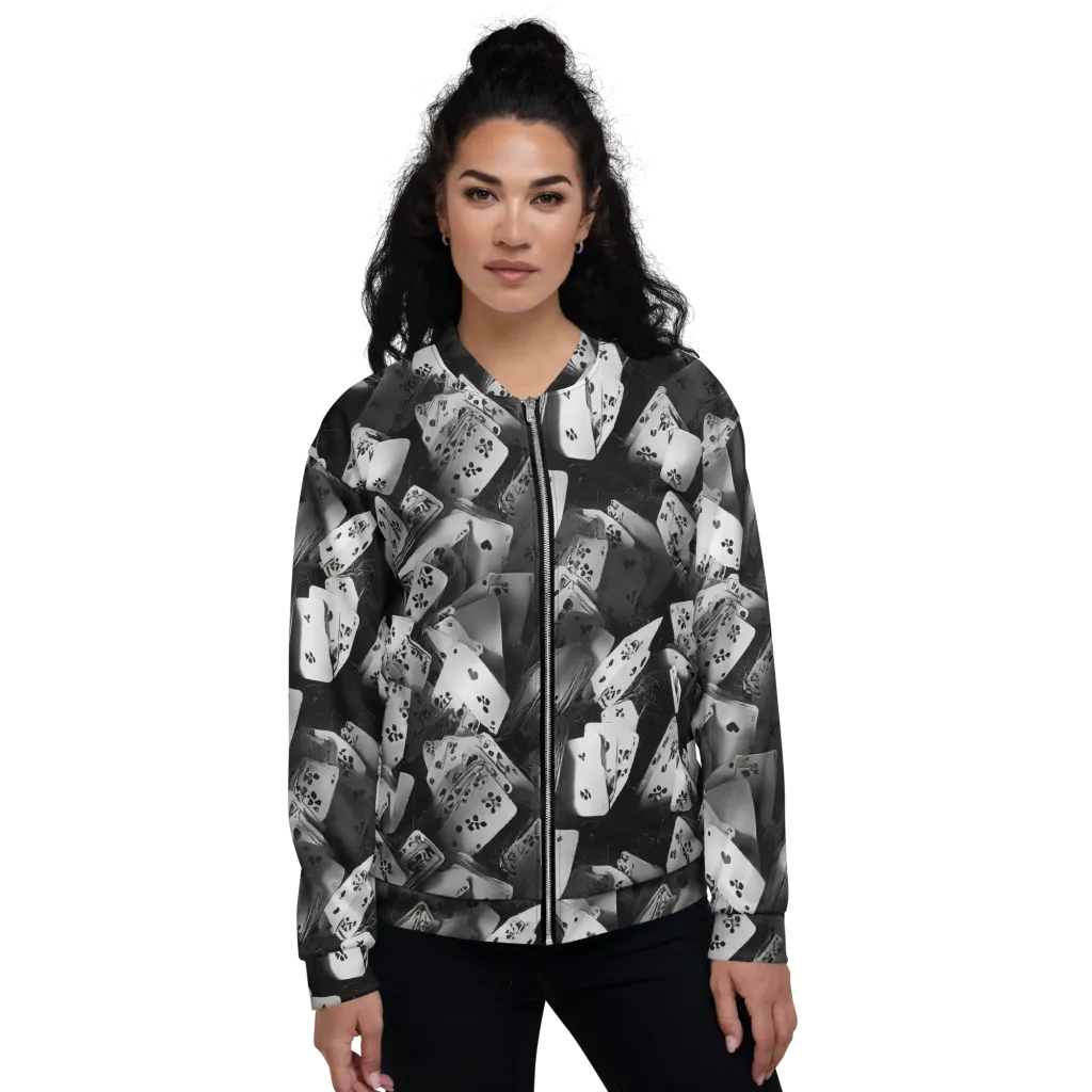 Fortune’s Folly on Bomber Jacket — Front