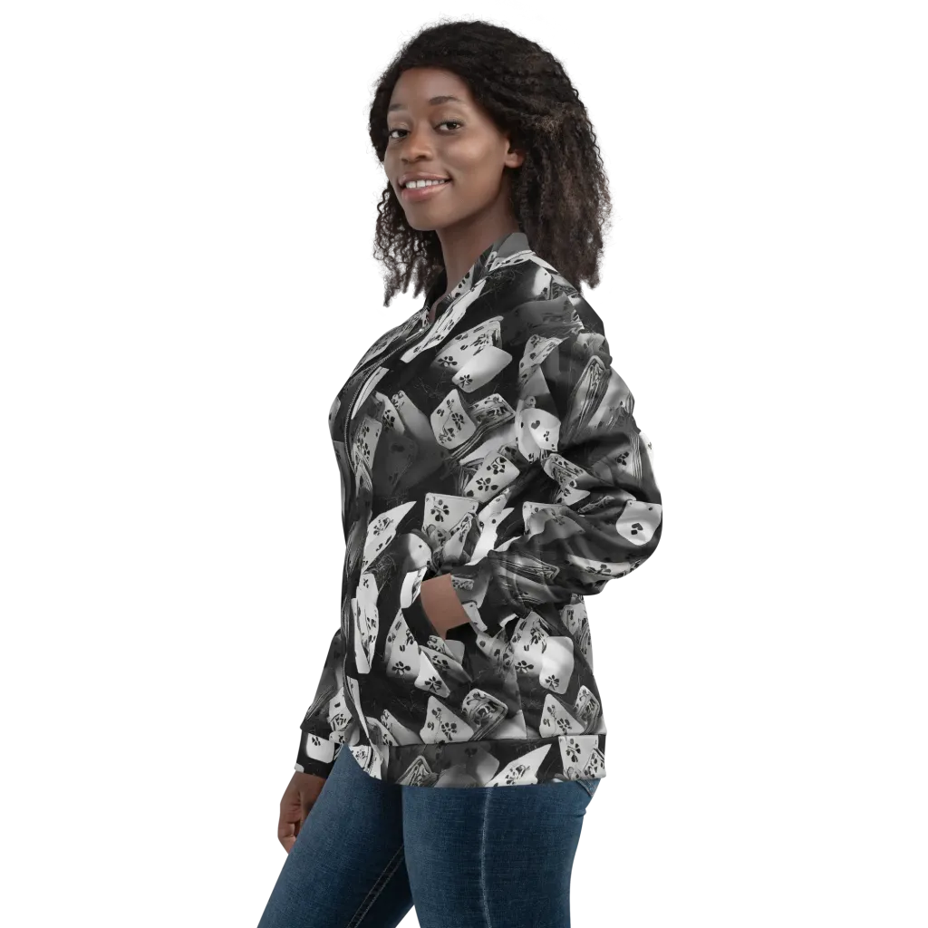 Fortune’s Folly on Bomber Jacket — Left