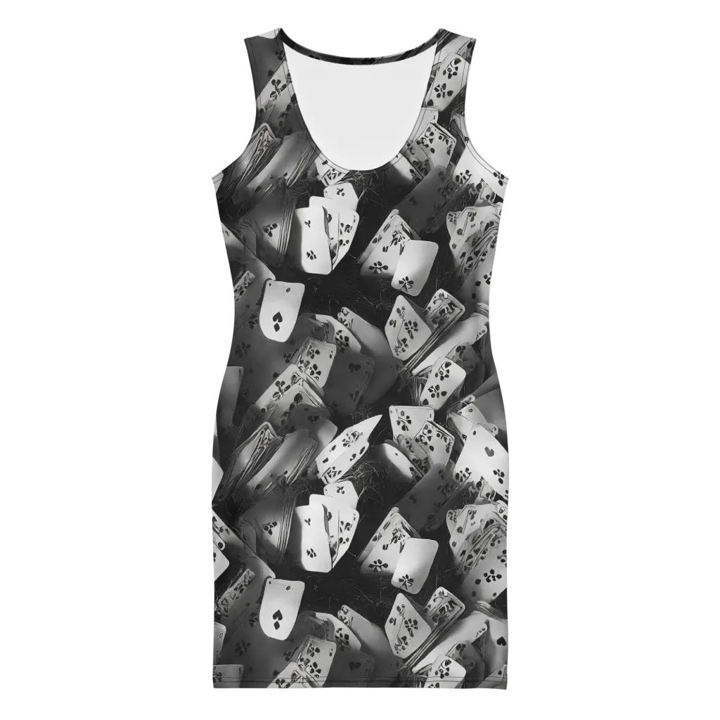 Fortune’s Folly on Bodycon Dress — Front