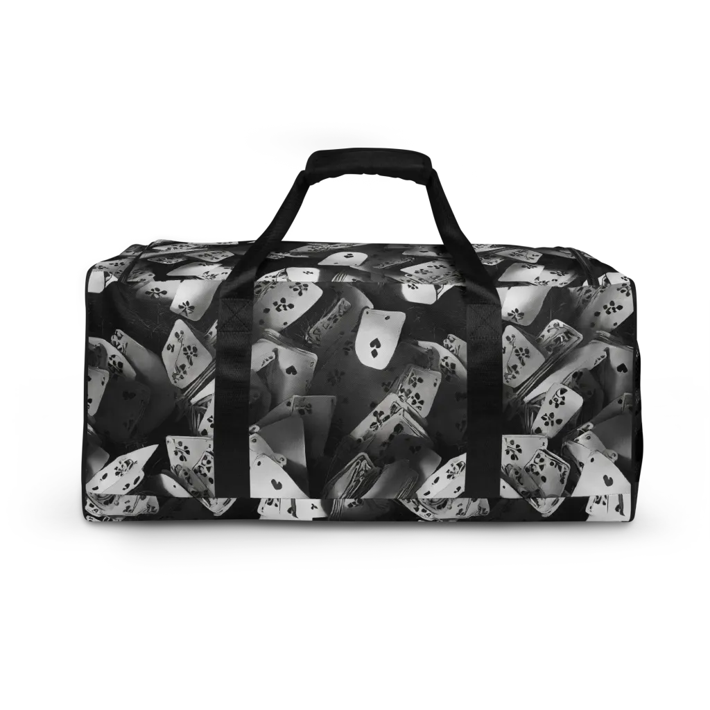 Fortune’s Folly on Duffle Bag — Back