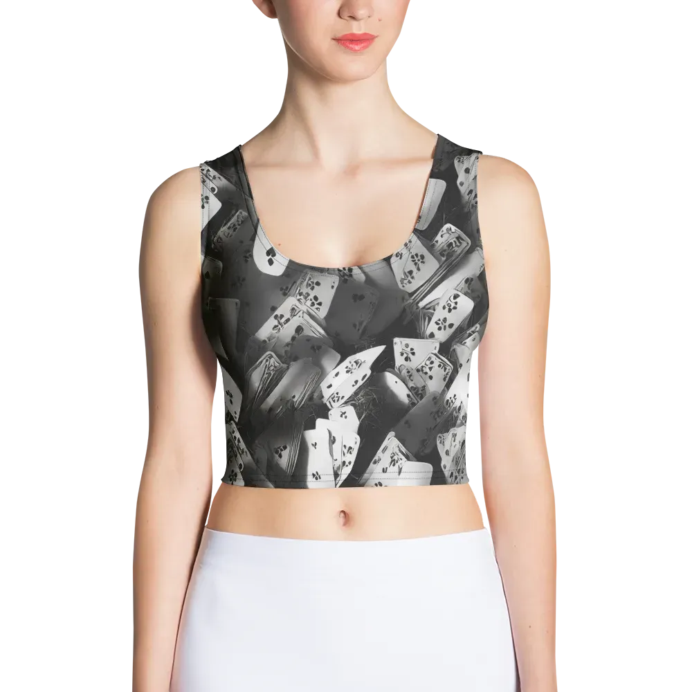 Fortune’s Folly on Crop Top — Front