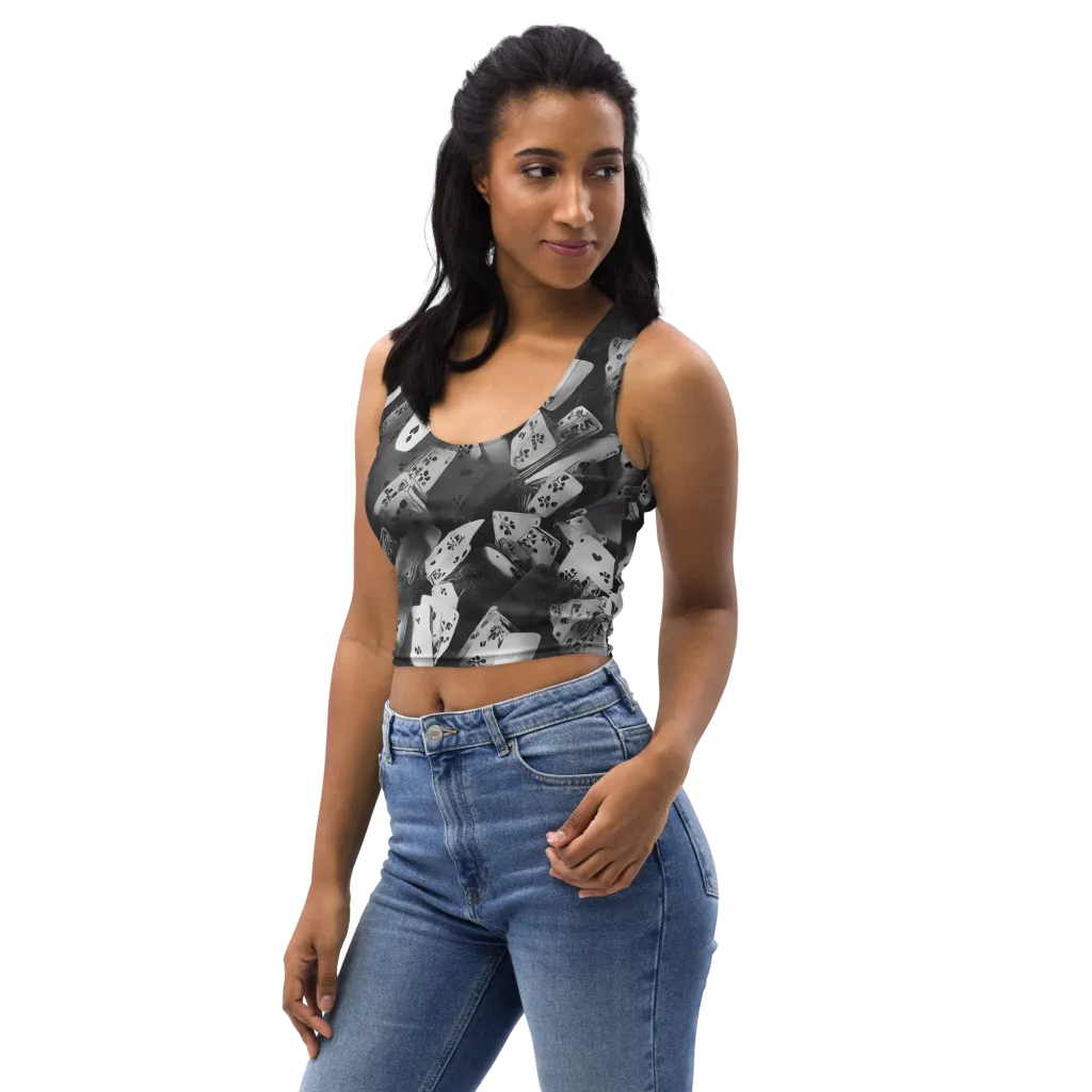 Fortune’s Folly on Crop Top — Left Front