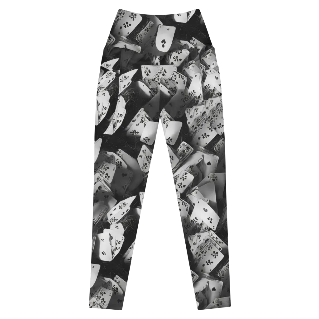 Fortune’s Folly on Leggings with Pockets — Front