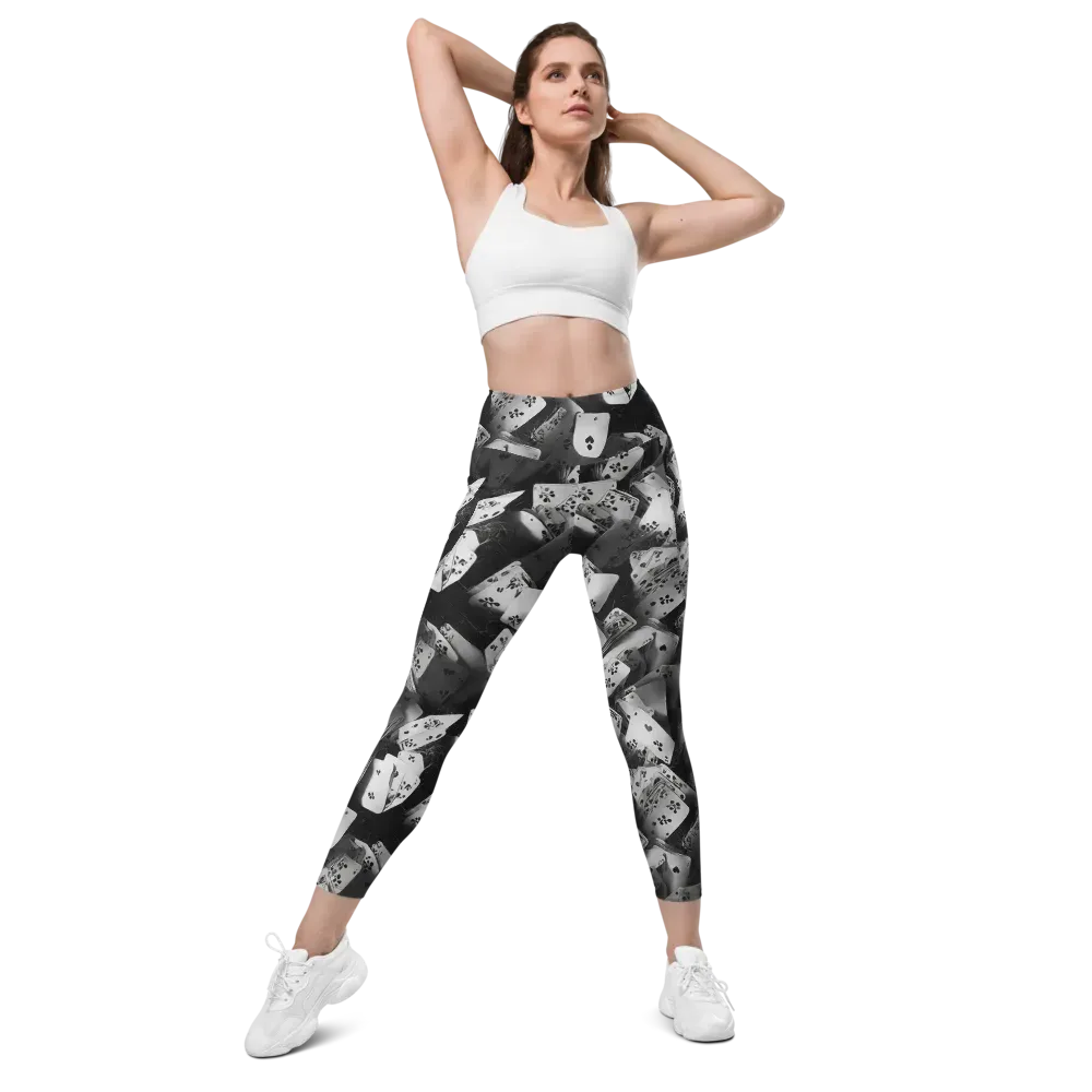 Fortune’s Folly on Leggings with Pockets — Front