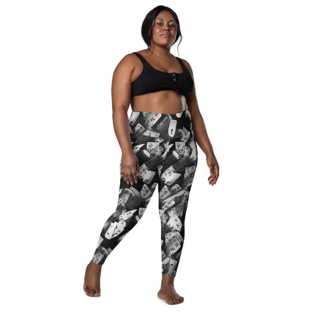 Fortune’s Folly on Leggings with Pockets — Front