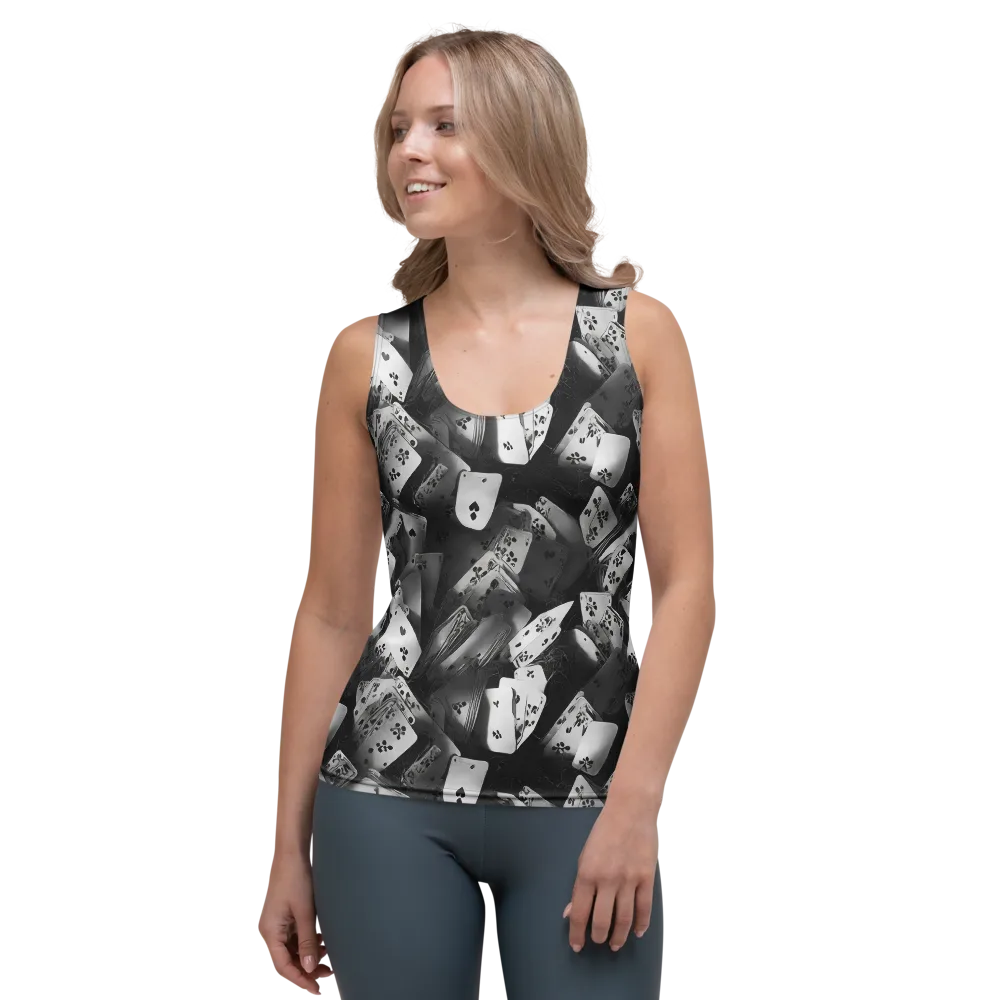 Fortune’s Folly on Women's Tank Top — Front