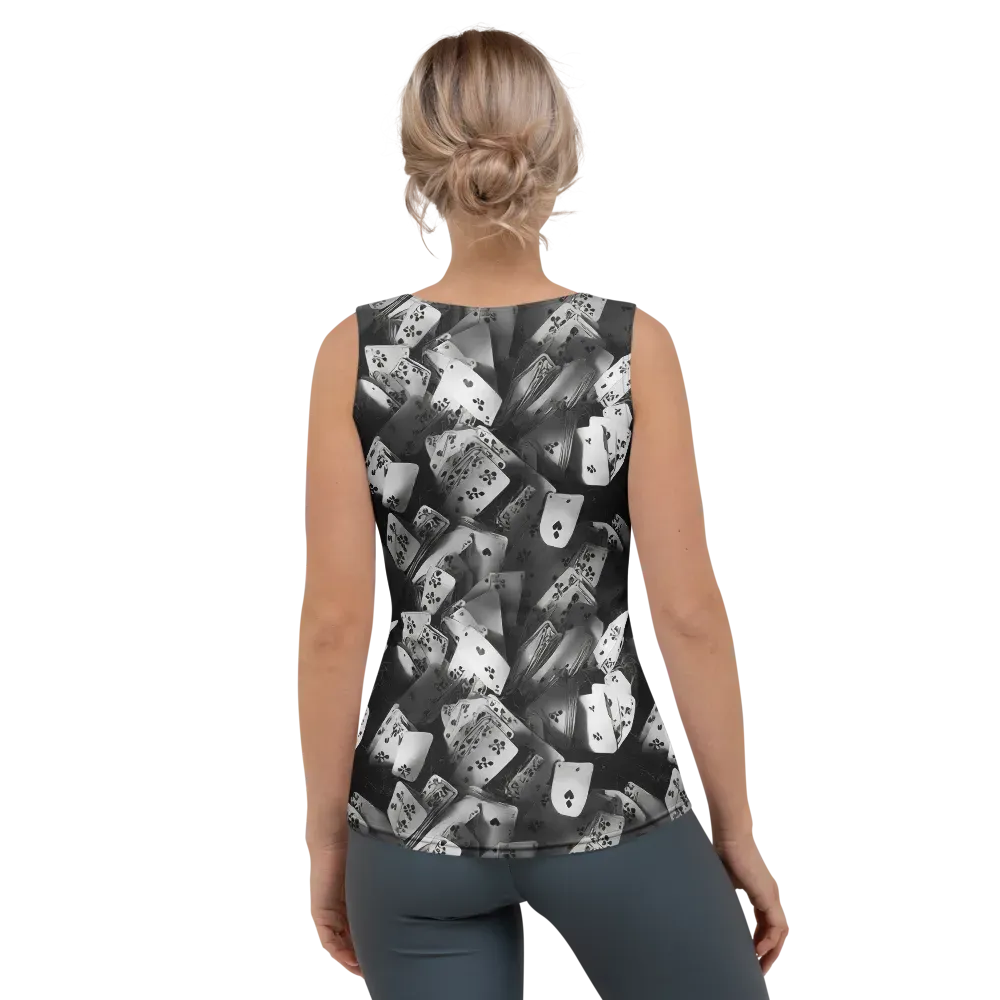 Fortune’s Folly on Women's Tank Top — Back