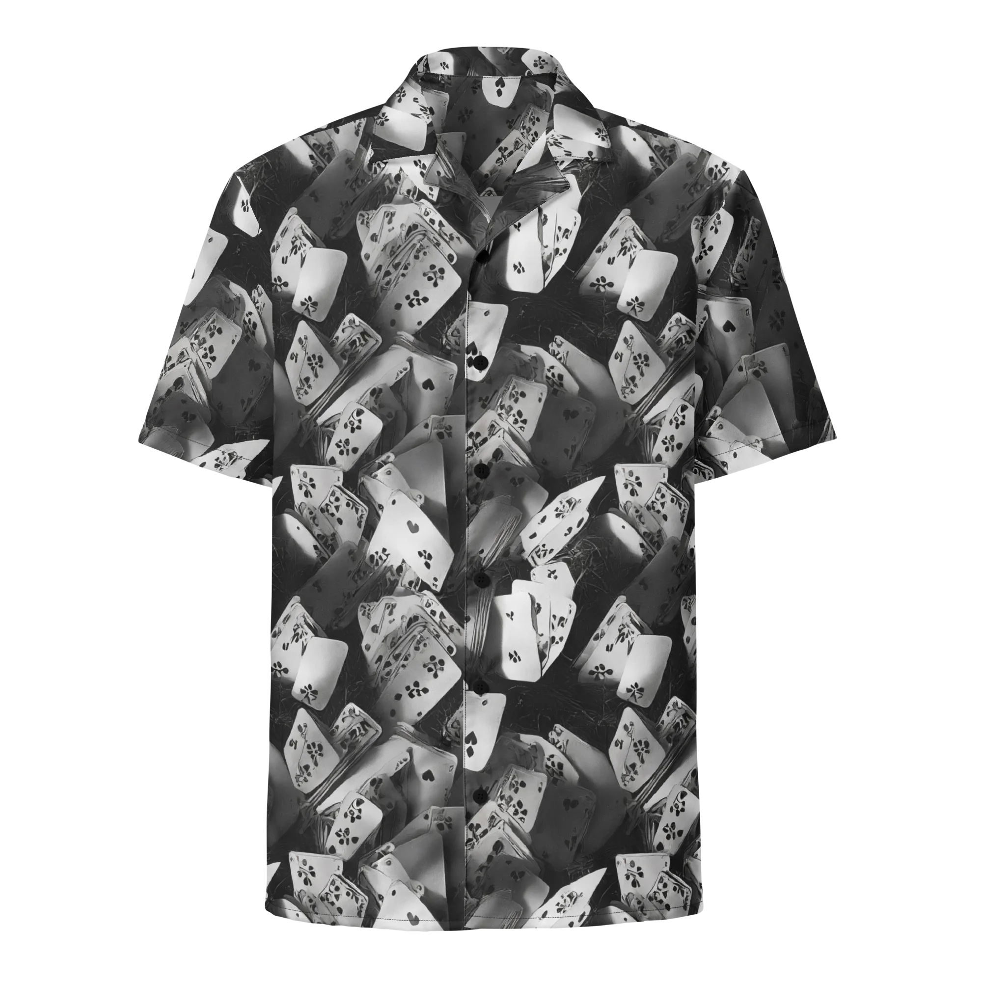Fortune’s Folly on Button Shirt — Front