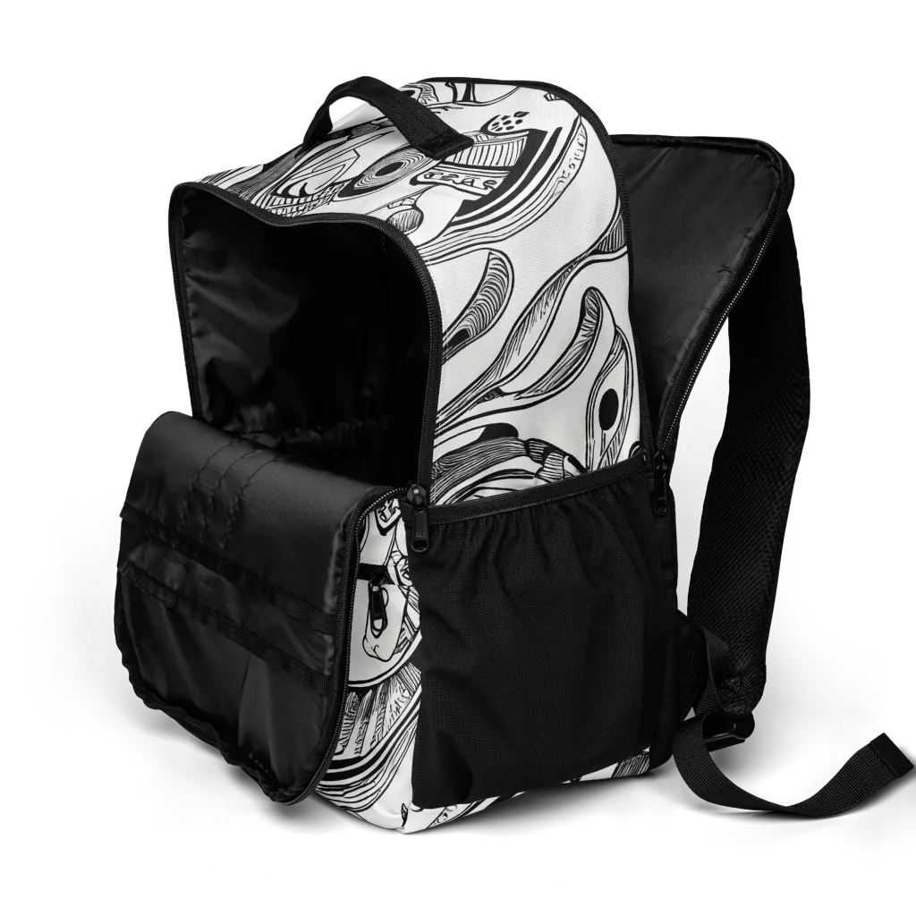 Rhythmic Riddle on Utility Backpack — Product details 2