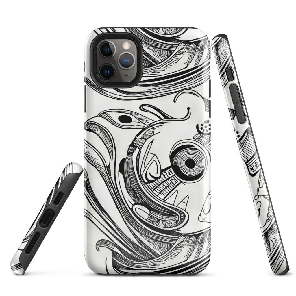 Rhythmic Riddle on Tough Case for iPhone® — Front