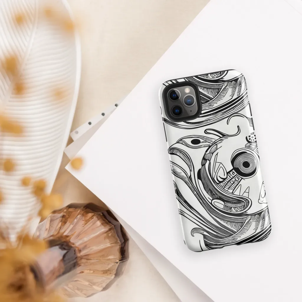 Rhythmic Riddle on Tough Case for iPhone® — Front