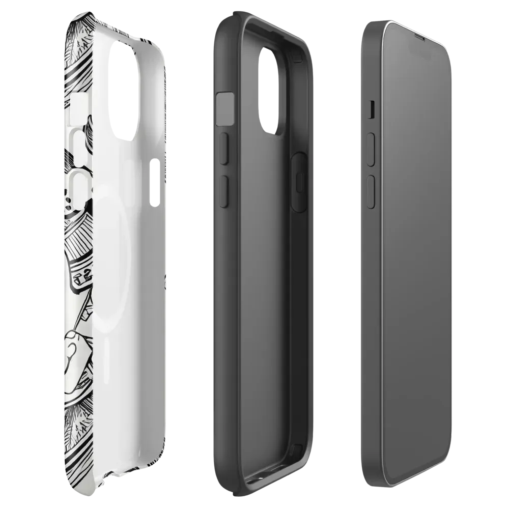 Rhythmic Riddle on MagSafe Tough Case for iPhone® — Front