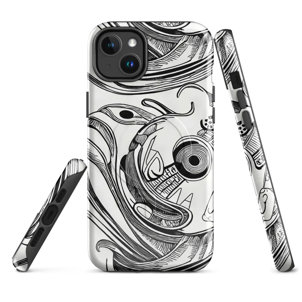 Rhythmic Riddle on MagSafe Tough Case for iPhone® — Front