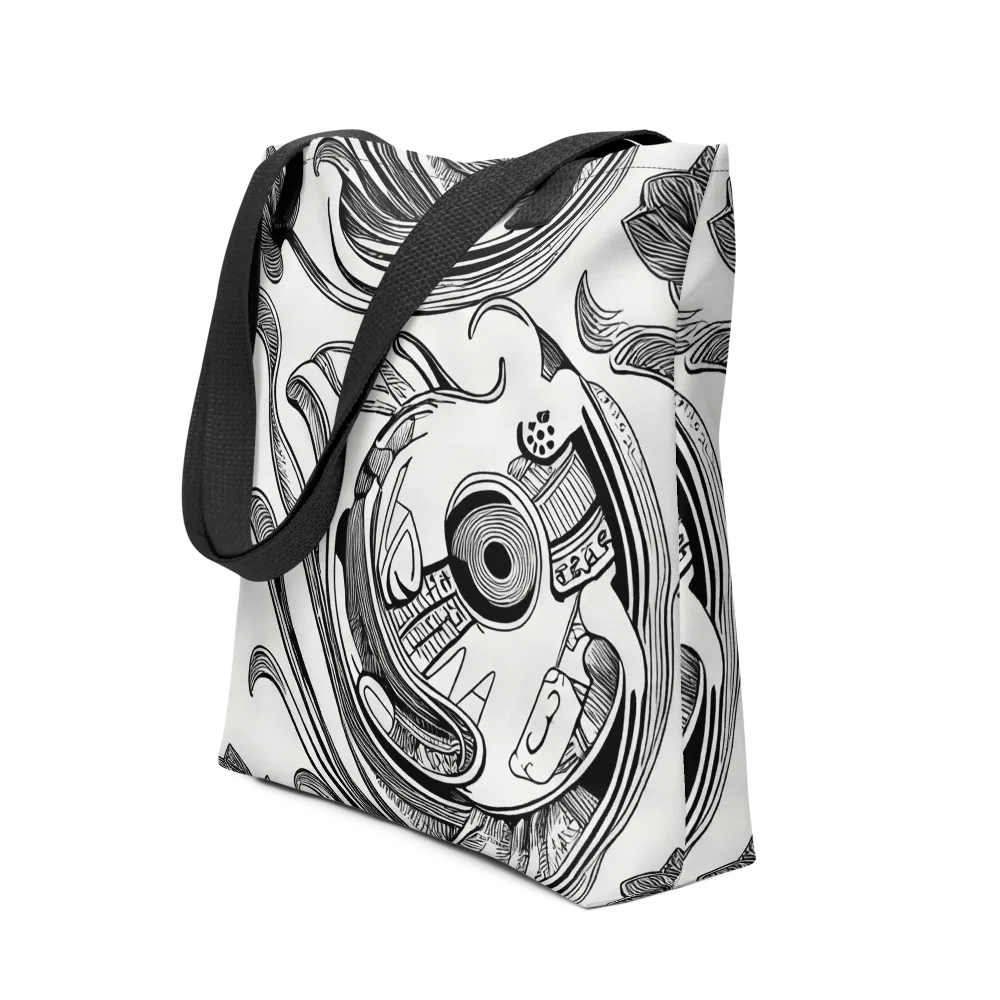 Rhythmic Riddle on Tote Bag — Front