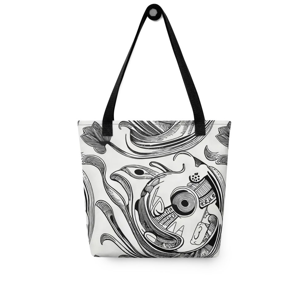 Rhythmic Riddle on Tote Bag — Front