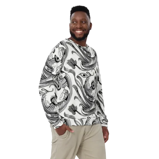 Rhythmic Riddle on a Sweatshirt
