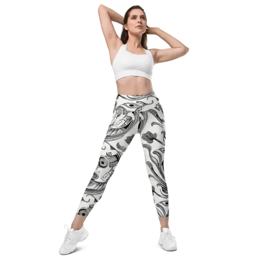 Rhythmic Riddle on a Leggings with Pockets