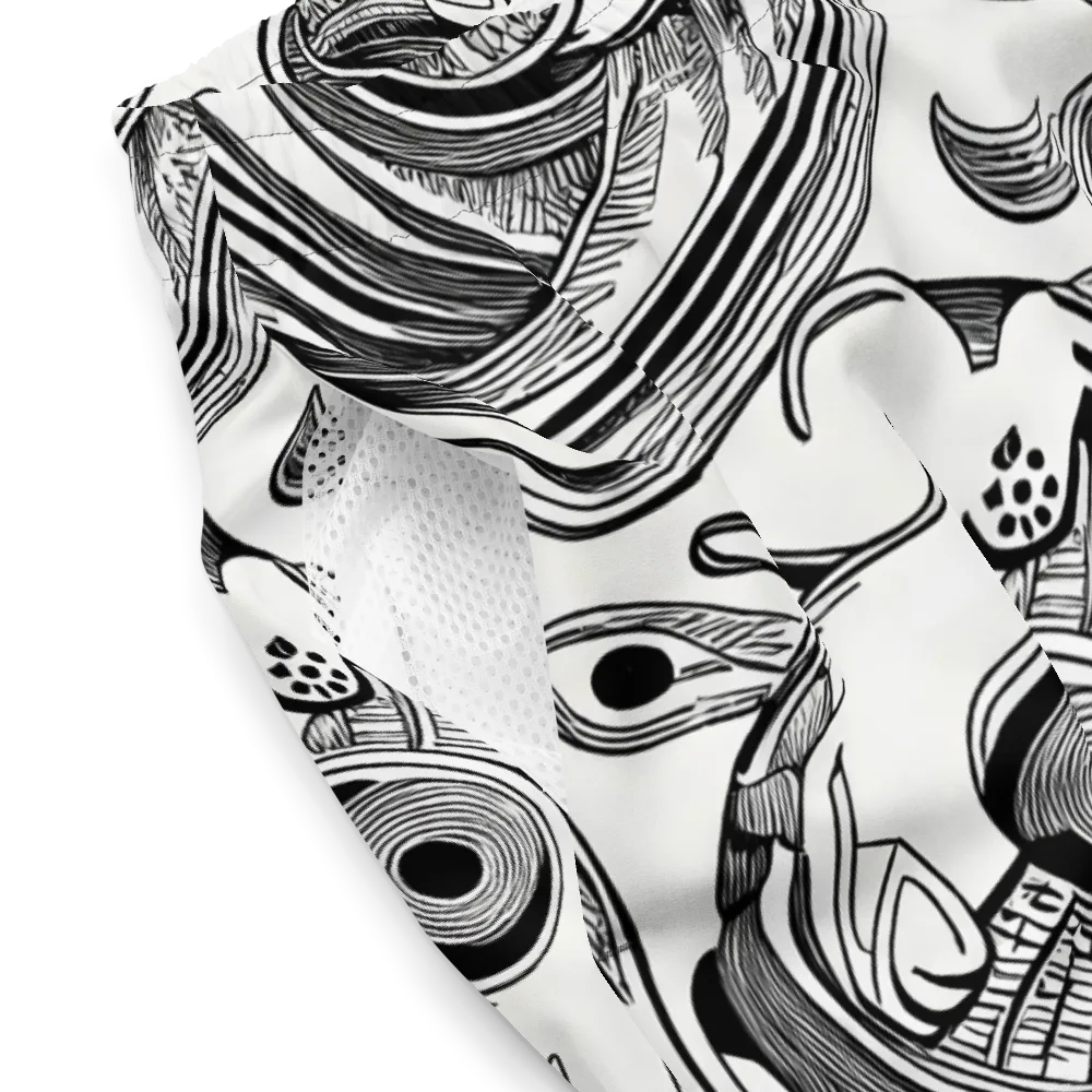 Rhythmic Riddle on Swim Trunks — Product details 2
