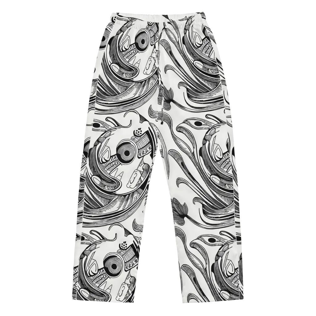 Rhythmic Riddle on Women's Pajama Pants — Front