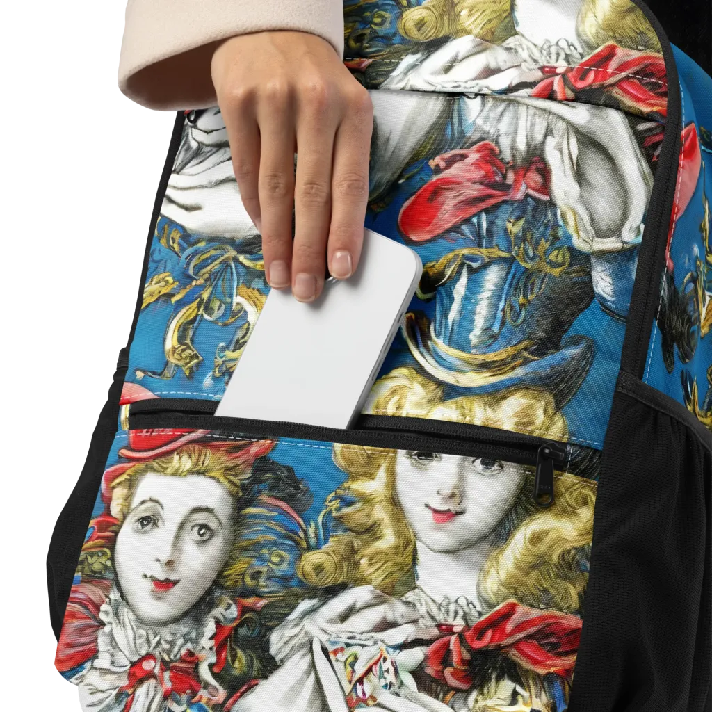 Masquerade Echoes on Utility Backpack — Product details