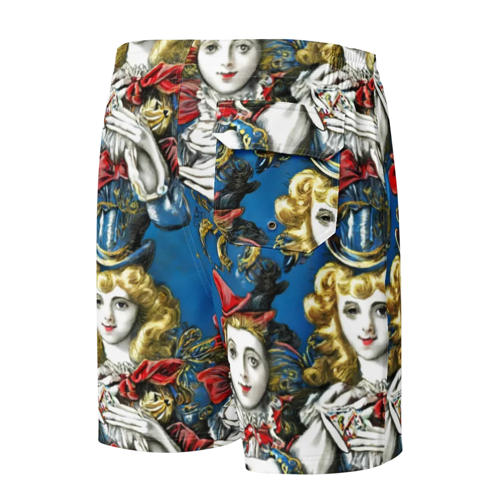 Masquerade Echoes on Men's Board Shorts — Back